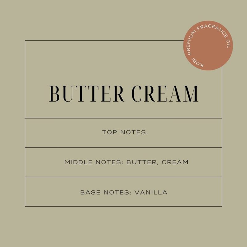butter-cream fragrance oil