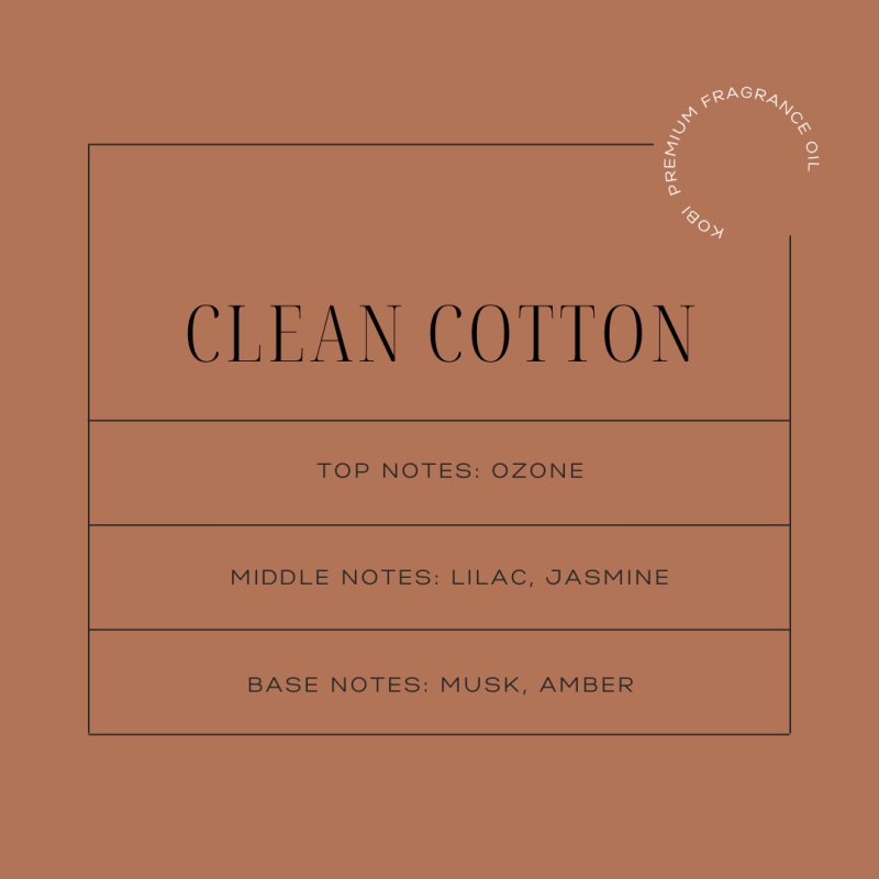clean cotton fragrance oil