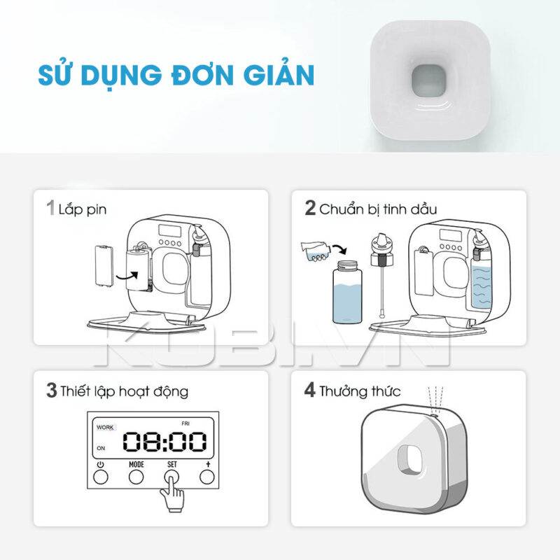 Máy xông tinh dầu Kobi KB-X2