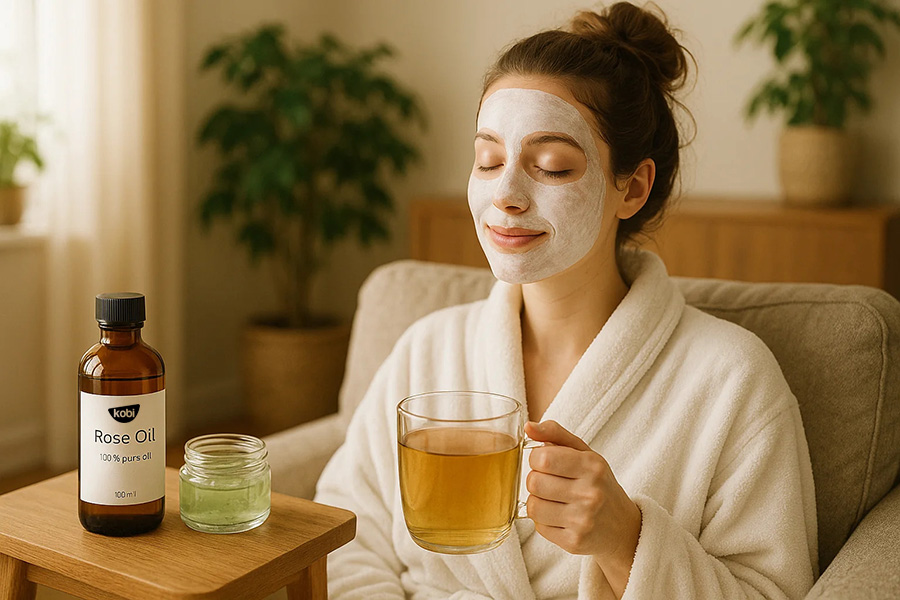 Hướng dẫn sử dụng mặt nạ tinh dầu cho da khô tại nhà