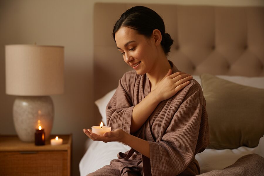 Cách dùng nến massage an toàn và thư giãn tại nhà