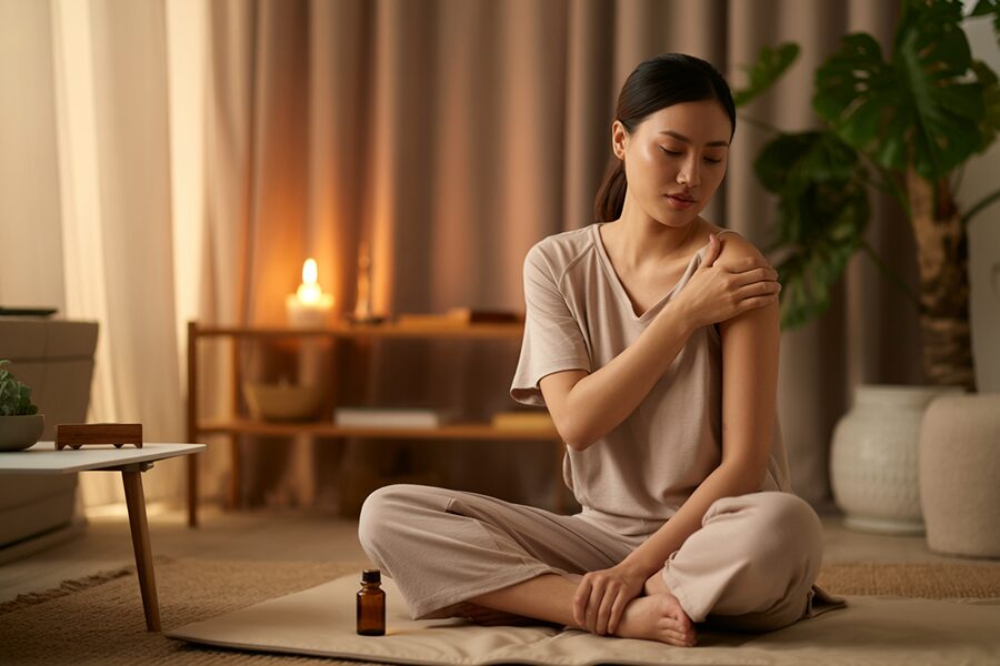 Cách massage với tinh dầu tại nhà giúp thư giãn và chăm sóc cơ thể tự nhiên
