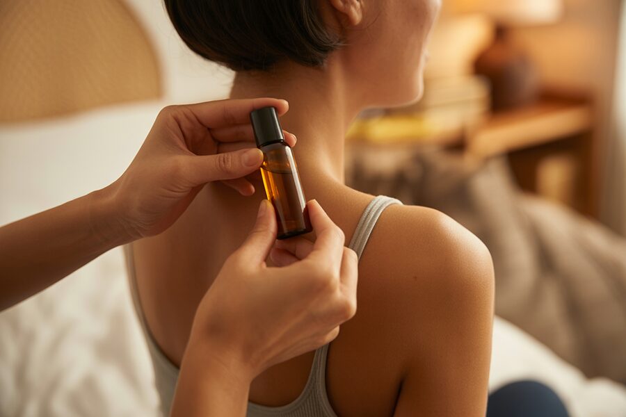 Cách sử dụng dầu lăn lavender để thư giãn nhanh chóng tại nhà