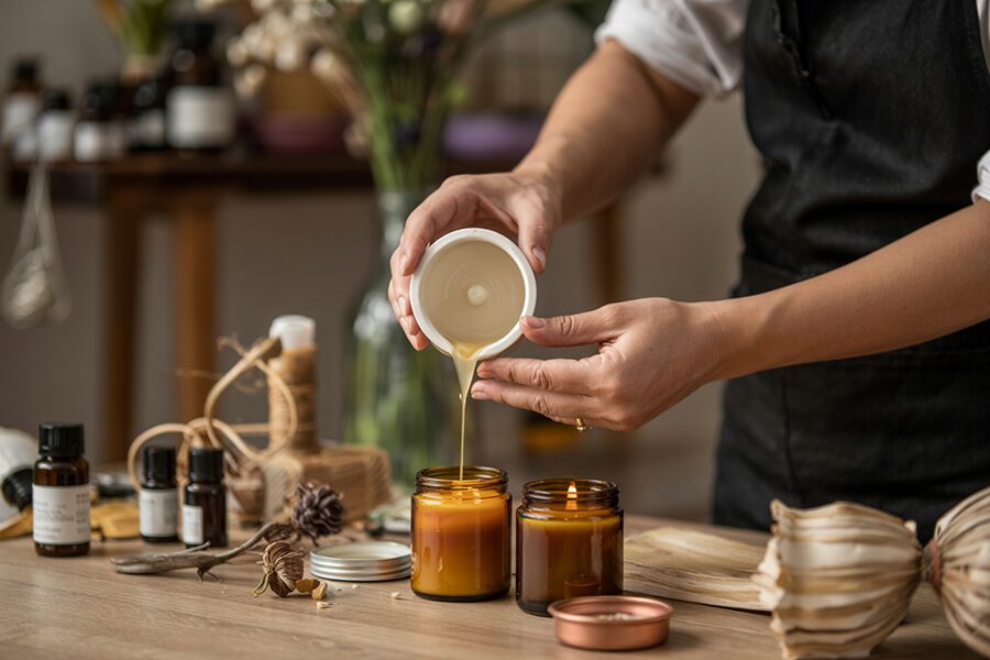 Công dụng của nến thơm handmade tự nhiên