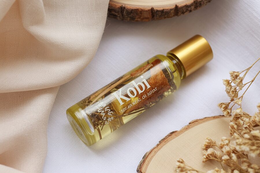 Dầu lăn Kobi tinh dầu nhân sâm kết hợp thảo dược thiên nhiên