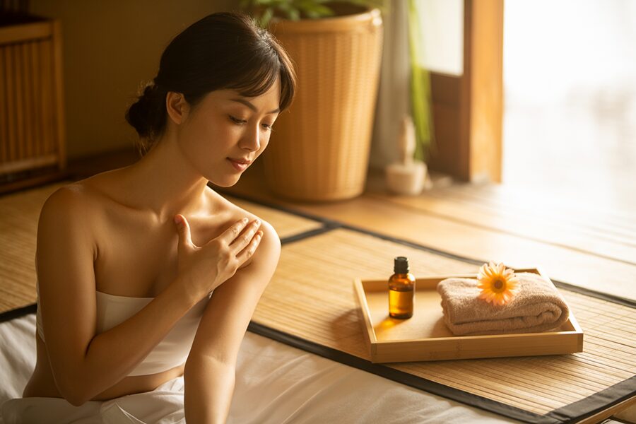 Dầu massage toàn thân hỗ trợ thư giãn và trị liệu