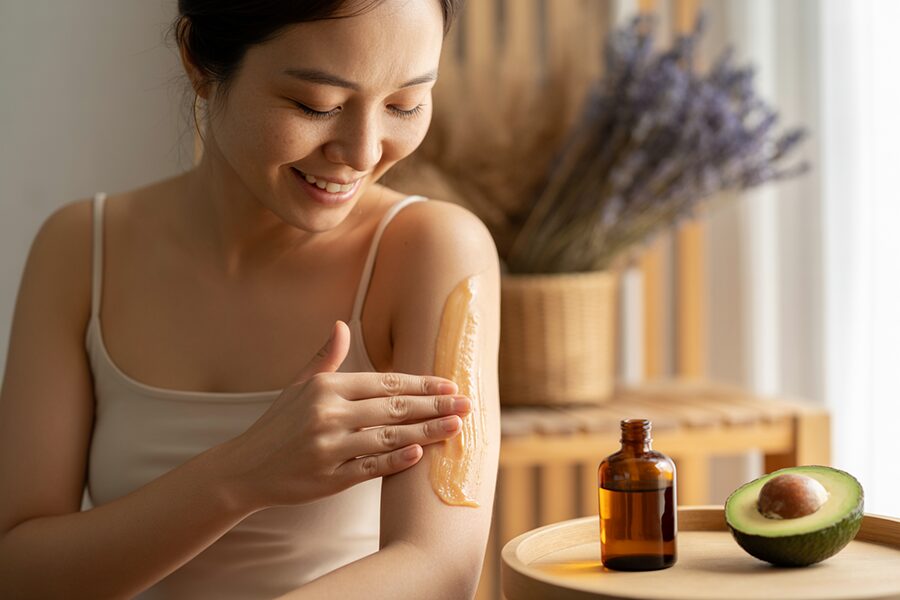 Dầu massage cho da khô – dưỡng da bằng dầu thiên nhiên