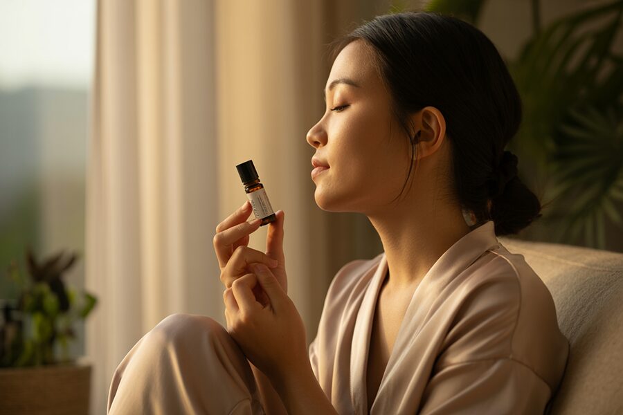 Hương thơm lavender giúp thư giãn tinh thần và giảm căng thẳng tự nhiên