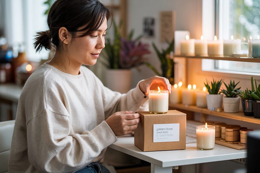 Từ sở thích cá nhân đến thương hiệu nến thơm handmade thành công