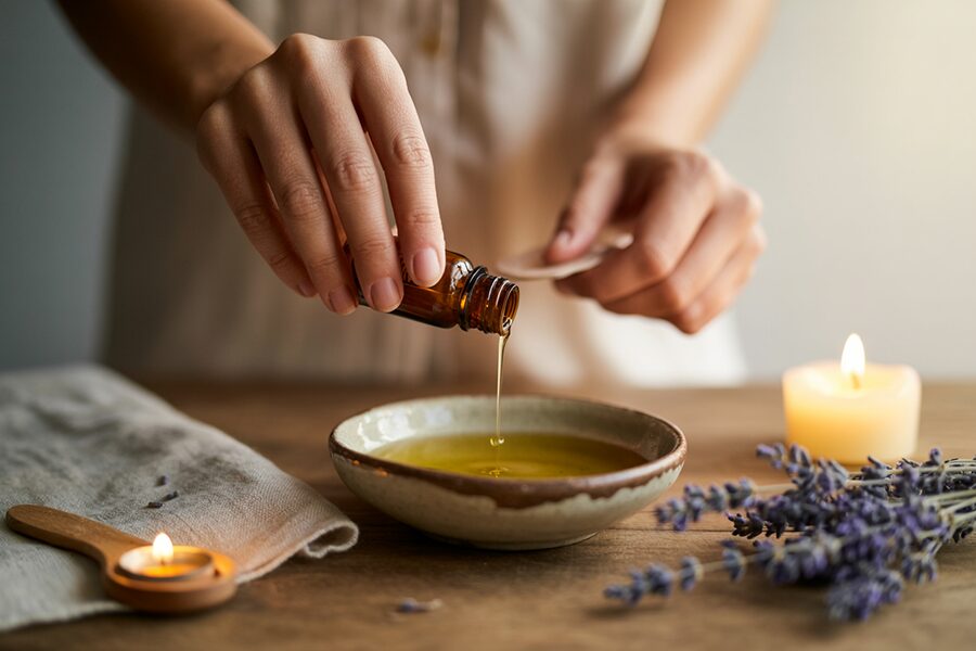Tự làm dầu massage thiên nhiên tại nhà đơn giản và an toàn