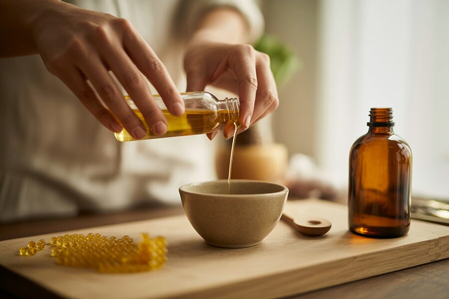 Dầu nền như jojoba và crambe trong sản xuất sáp vuốt tóc