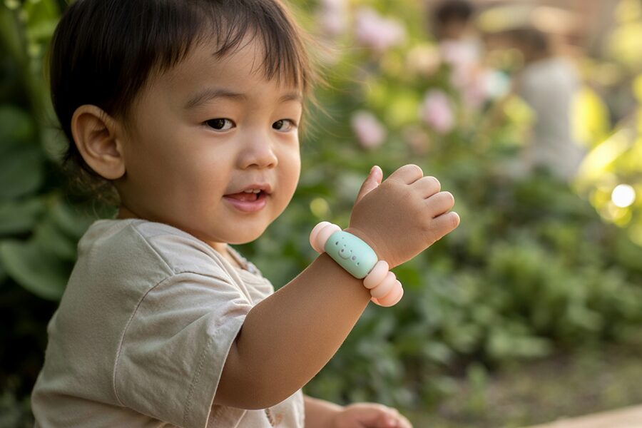 Vòng đuổi muỗi cho bé an toàn từ tinh dầu thiên nhiên