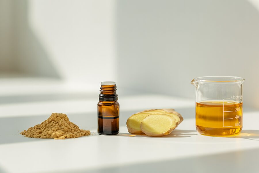 So sánh oleoresin gừng với tinh dầu và bột gừng trong sản xuất thực phẩm