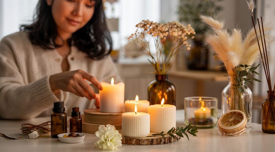 Cách làm nến thơm tại nhà đơn giản với tinh dầu thiên nhiên