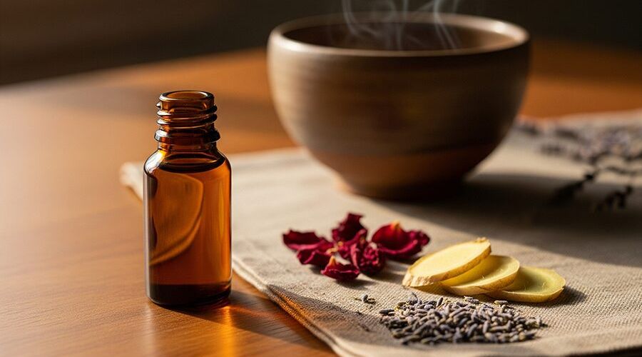 Tinh dầu bổ huyết từ thảo mộc thiên nhiên, gợi cảm giác ấm áp và thư giãn
