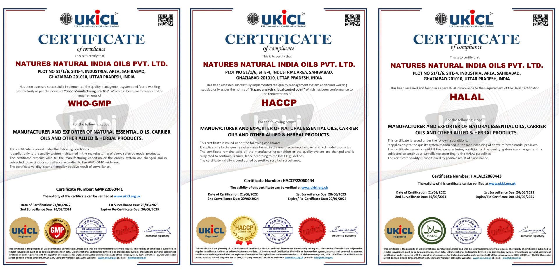 NNI-GMP-HACCP-HALAL