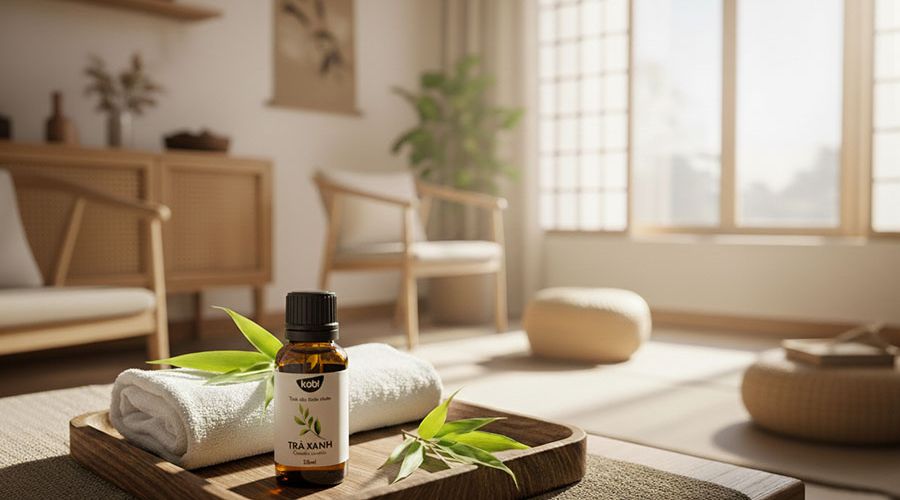 Không gian sống an lành với hương thơm tinh dầu thiên nhiên