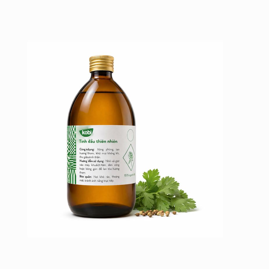 Ảnh sản phẩm tinh dầu Ngò Rí Kobi chai 500ml nguyên chất