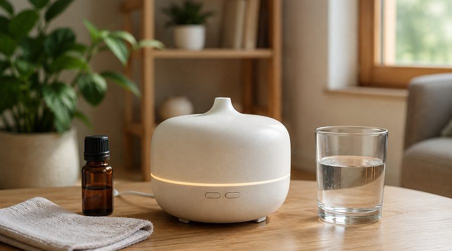 máy xông tinh dầu không lên hơi