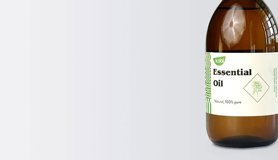 Hình ảnh chai tinh dầu thiên nhiên nguyên chất – đại diện danh mục Essential Oils trên tinhdaukobi.vn.