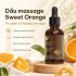 Dầu massage toàn thân Kobi Sweet Orange 100ml mang hương cam ngọt dễ chịu giúp thư giãn cơ thể.