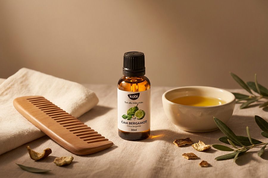 Chăm sóc da và tóc cùng tinh dầu và dầu nền Kobi – trải nghiệm mùi hương dịu nhẹ, tinh tế
