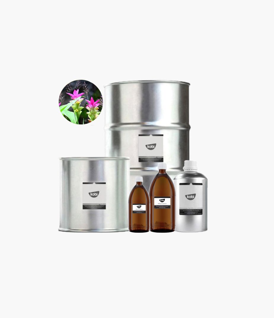 tinh dầu nghệ trắng Kobi nguyên chất – white turmeric essential oil hương ấm cay nhẹ thoảng đất giúp thanh lọc và thư giãn