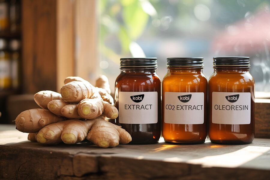 So sánh Extract, ScCO₂ Extract và Oleoresin từ gừng – khác biệt về cách chiết xuất và ứng dụng.