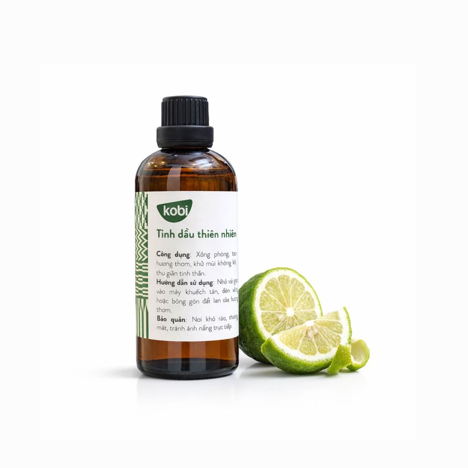 Ảnh sản phẩm tinh dầu Cam Bergamot Kobi chai 100ml nguyên chất