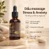Dầu massage toàn thân Kobi Stress & Anxiety 100ml hỗ trợ thư giãn khi căng thẳng và mệt mỏi.