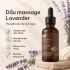 Dầu massage toàn thân Kobi Lavender 100ml hương oải hương dịu nhẹ giúp thư giãn cơ thể.