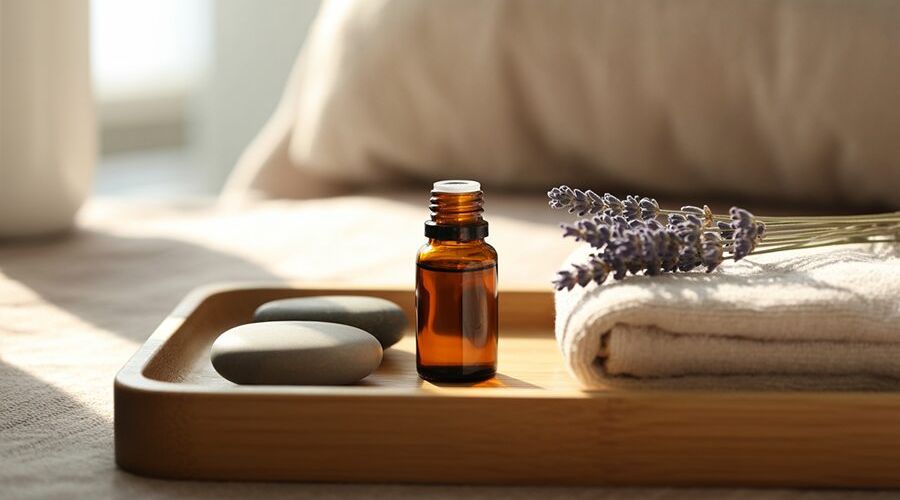 Tinh dầu massage thiên nhiên cho cơ thể thư giãn và làn da khỏe mạnh