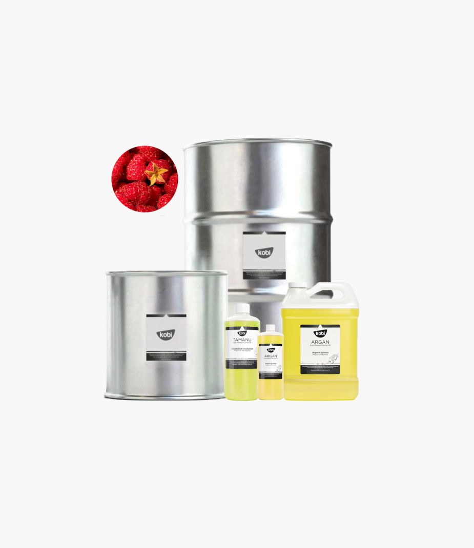 Dầu hạt mâm xôi Kobi – giàu omega và antioxidants giúp làm sáng và nuôi da.
