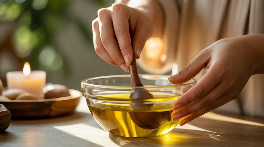 Dầu nền làm xà phòng cho da nhạy cảm