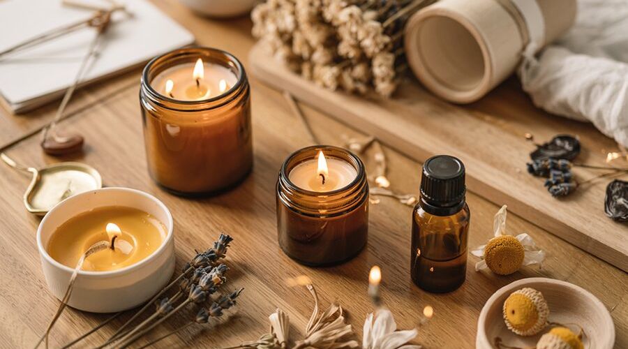Tự làm nến thơm từ sáp ong và tinh dầu tại nhà