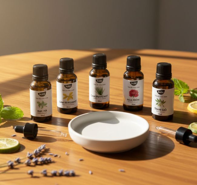 Cách phối tinh dầu để tạo nên mùi hương mang dấu ấn riêng, thể hiện cá tính và cảm xúc.