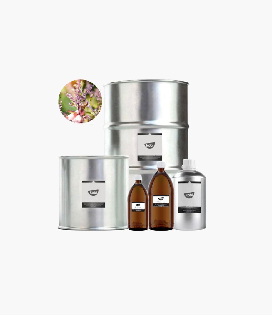 tinh dầu hương nhu tía Kobi nguyên chất – purple holy basil essential oil hương thảo mộc ấm sắc giúp thư giãn và làm sạch không khí