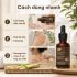 Hướng dẫn cách dùng dầu massage Kobi Lemongrass bằng cách lấy dầu, xoa ấm và massage nhẹ nhàng.