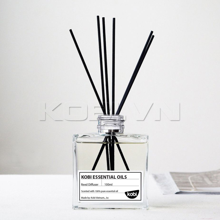 Lọ tinh dầu khuếch tán que mây Kobi - reed diffuser