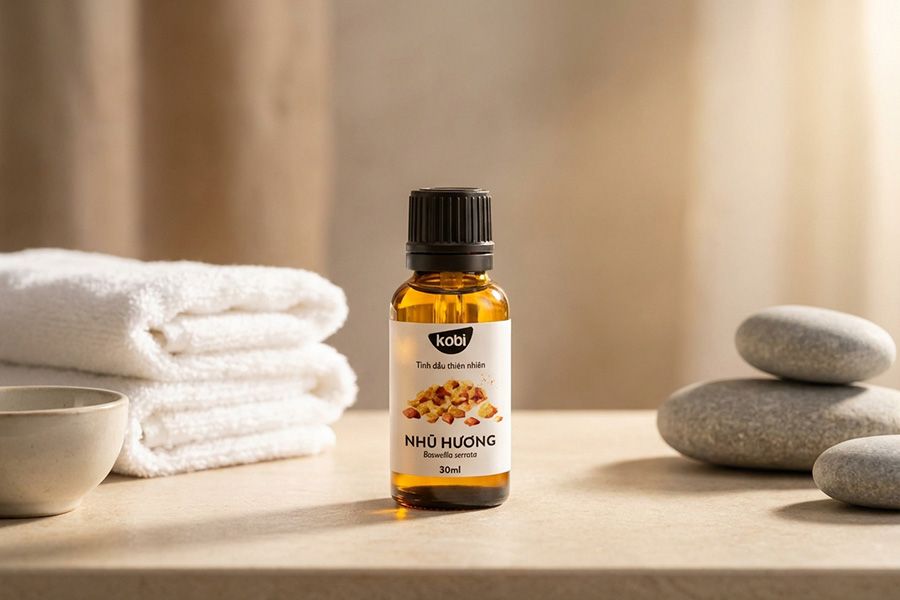 tinh dầu trong spa Kobi – trải nghiệm an toàn và chuyên nghiệp