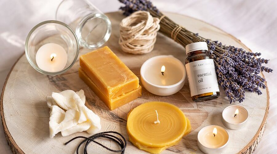 Nguyên liệu làm nến thơm thiên nhiên thủ công