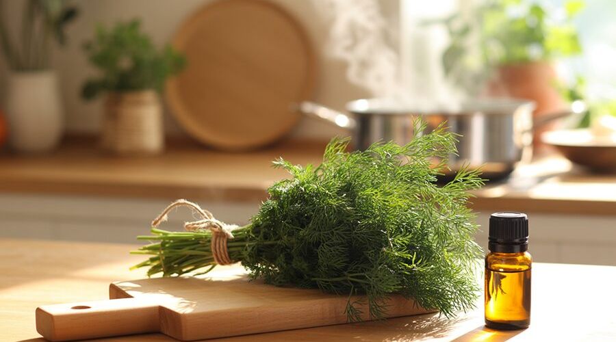 Tác dụng của cây rau thì là – góc bếp với thì là tươi và tinh dầu