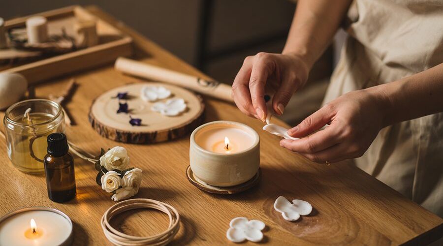 Kinh doanh nến thơm handmade – hành trình truyền cảm hứng