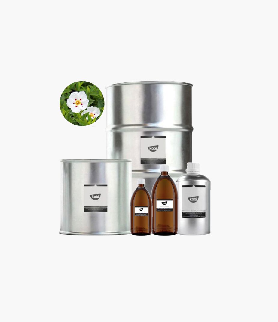 tinh dầu labdanum Kobi nguyên chất – cistus ladanifer essential oil trầm ấm thư giãn sâu và làm dịu cảm xúc