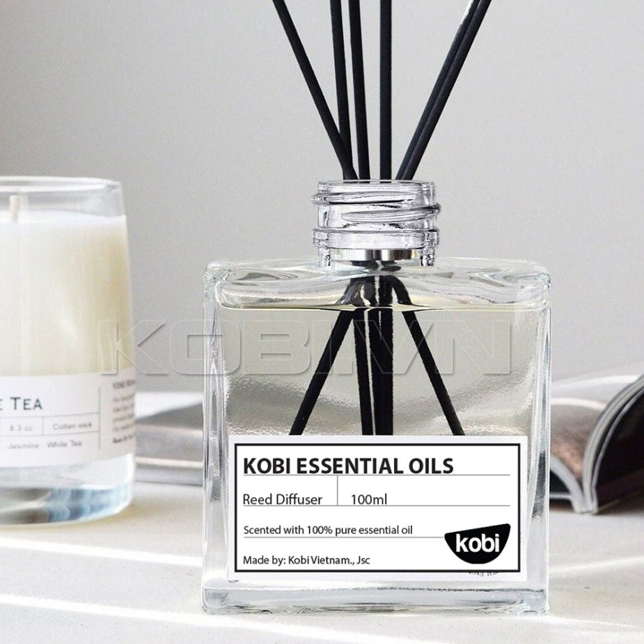 Lọ tinh dầu khuếch tán que mây Kobi - reed diffuser