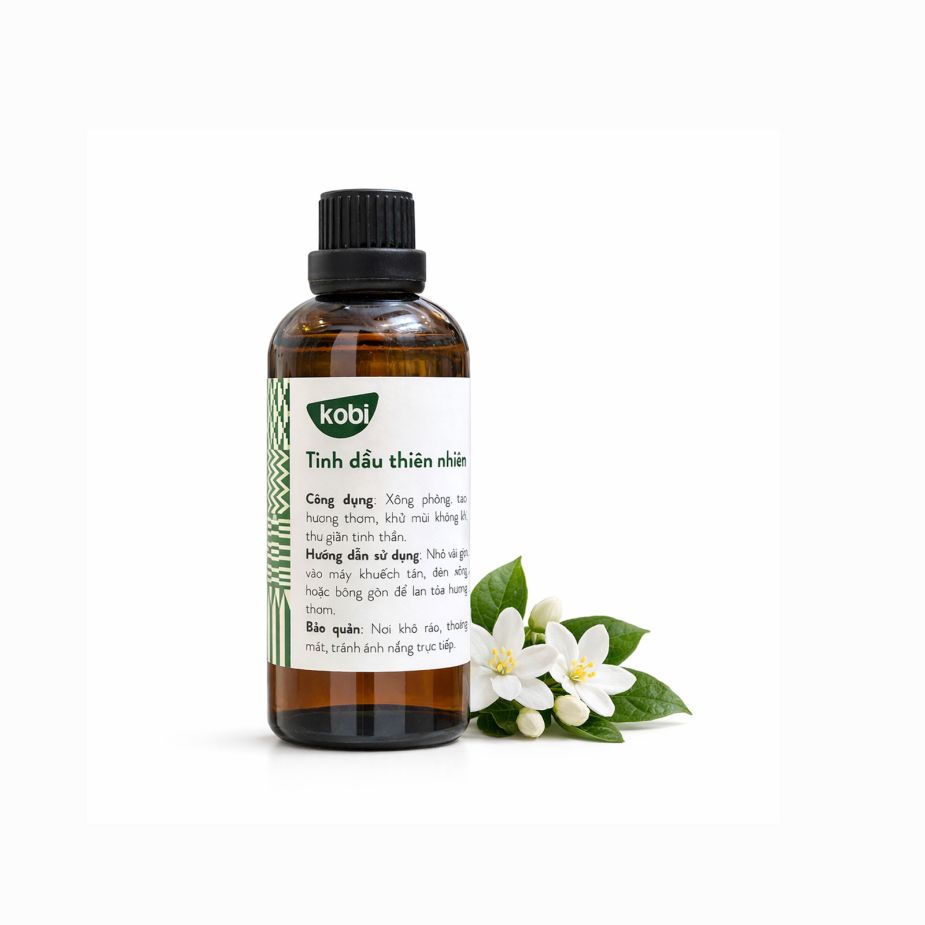 Ảnh sản phẩm tinh dầu Hoa Nhài Kobi chai 100ml nguyên chất