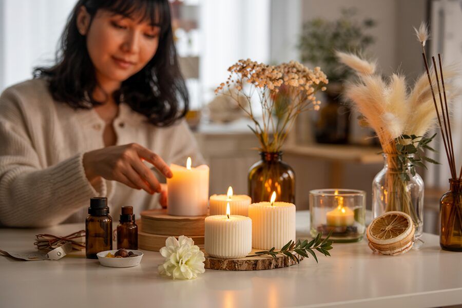 Cách làm nến thơm tại nhà đơn giản với tinh dầu thiên nhiên