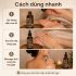 Hướng dẫn sử dụng dầu massage Kobi Relaxation để massage cổ, vai, lưng, tay chân.
