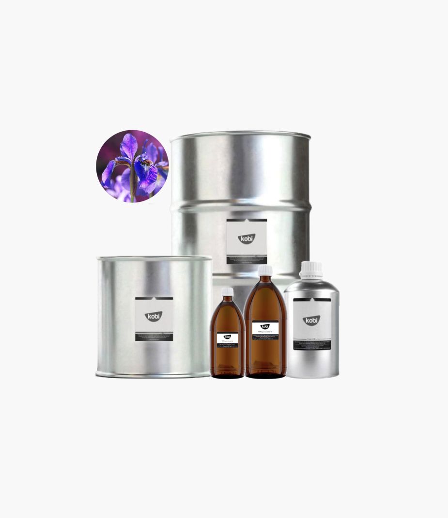 tinh dầu nhựa hoa diên vỹ Kobi nguyên chất – orris resin essential oil hương phấn hoa mềm mịn hơi gỗ giúp thư giãn nhẹ
