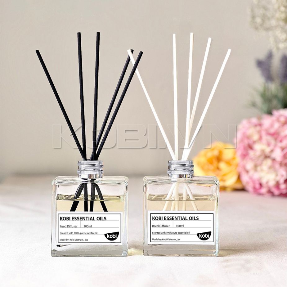 Lọ tinh dầu khuếch tán que mây Kobi - reed diffuser